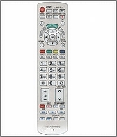 Пульт дистанционного управления N2QAYB000572 Модель: Panasonic TX-PR42ST30
