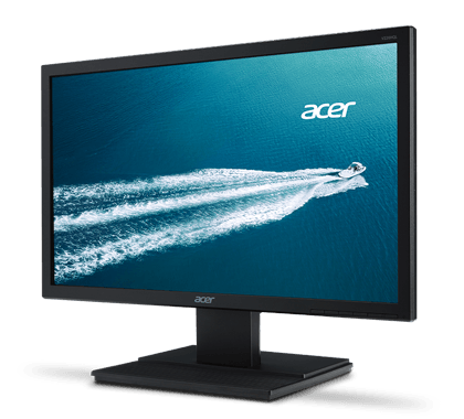 Монитор жидкокристаллический Acer V246HLBMD Монитор LCD 24&#039;&#039; 16:9 1920х1080 TN, nonGLARE, 250cd/m2, H170°/V160°, 100M:1, 16,7M Color, 5ms, VGA, DVI, Tilt, Speakers, 3Y, Black