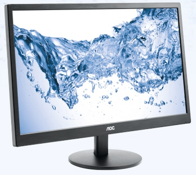 Монитор жидкокристаллический AOC Монитор LCD 23,6&#039;&#039; [16:9] 1920х1080 MVA, nonGLARE, 250cd/m2, H178°/V178°, 3000:1, 50М:1, 5ms, VGA, DVI, Tilt, 3Y, Black