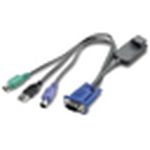 Кабель APC APC KVM PS/2 VM Server Module - 14 in (36 cm)
