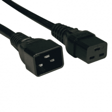 Кабель Tripp Lite 6-ft. 12AWG x 3C Heavy-Duty Power Cable, IEC-60320-C19 to