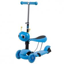 Самокат Novatrack Disco-kids Saddle PU 120*90мм