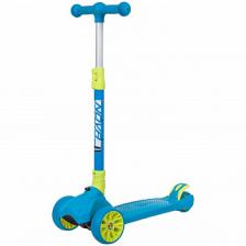 Самокат для детей Novatrack RainBow PRO BUTTON синий